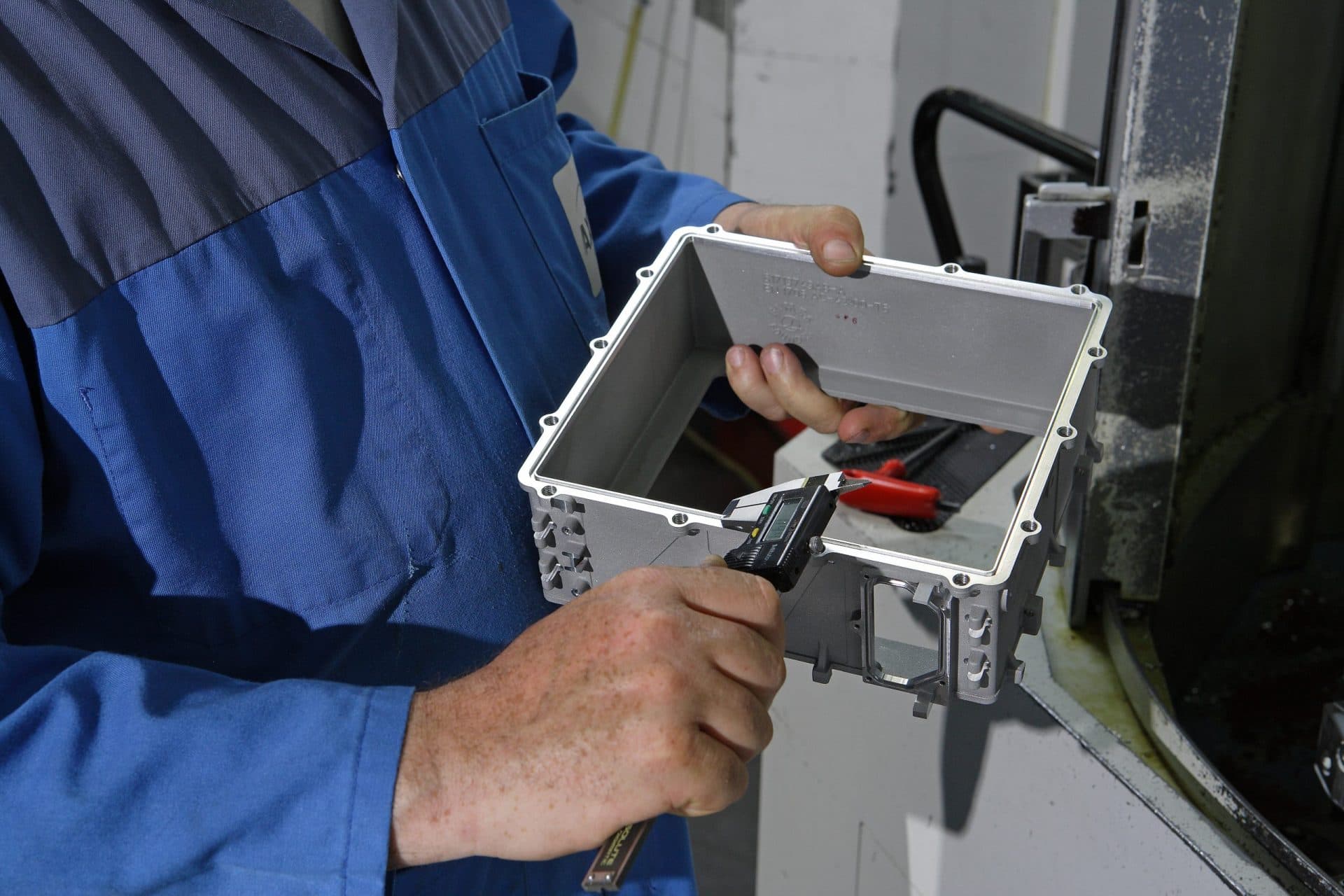 Quality inspection in a partner workshop